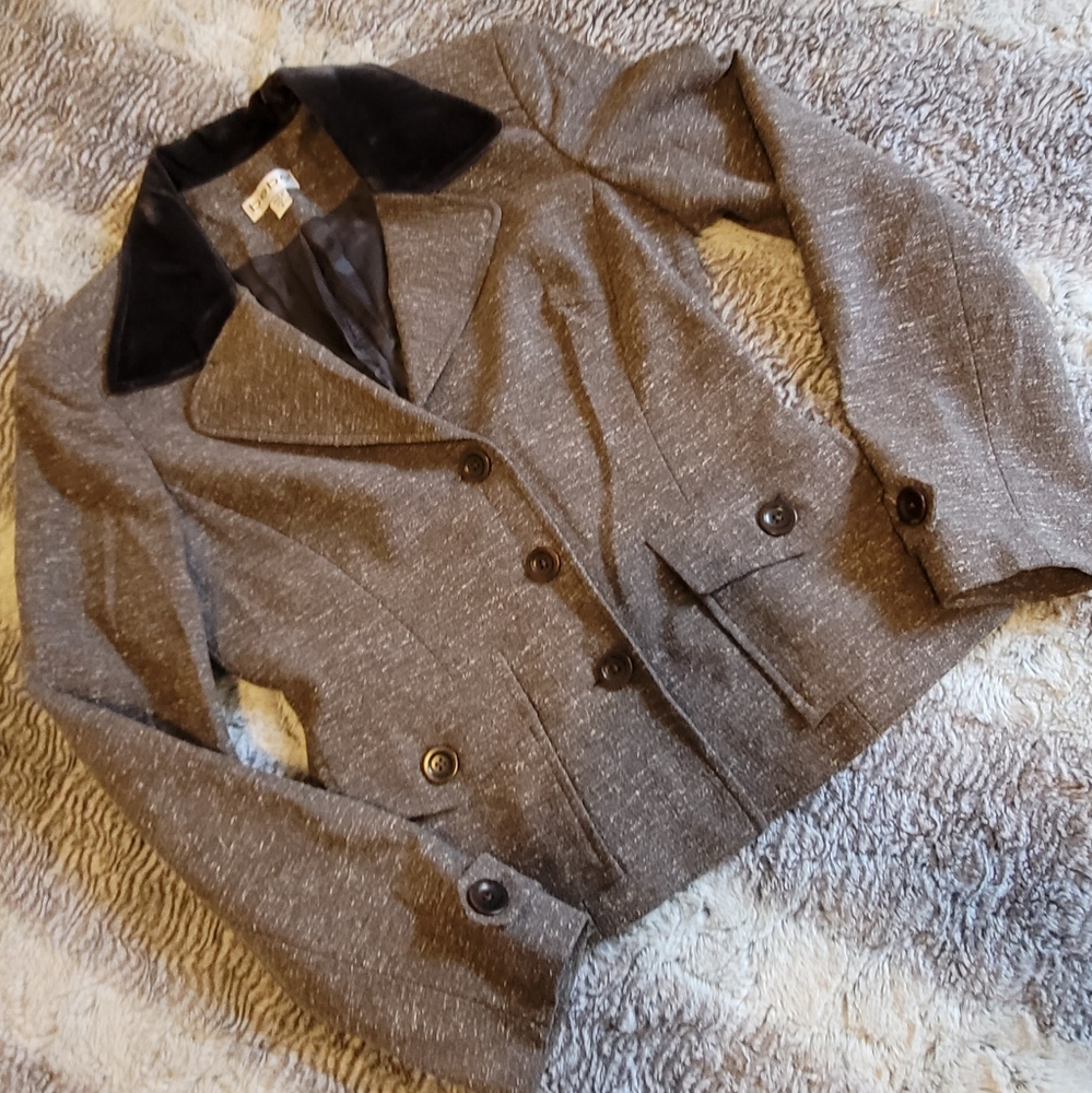 Bebe Vintage VTG Textured Blazer